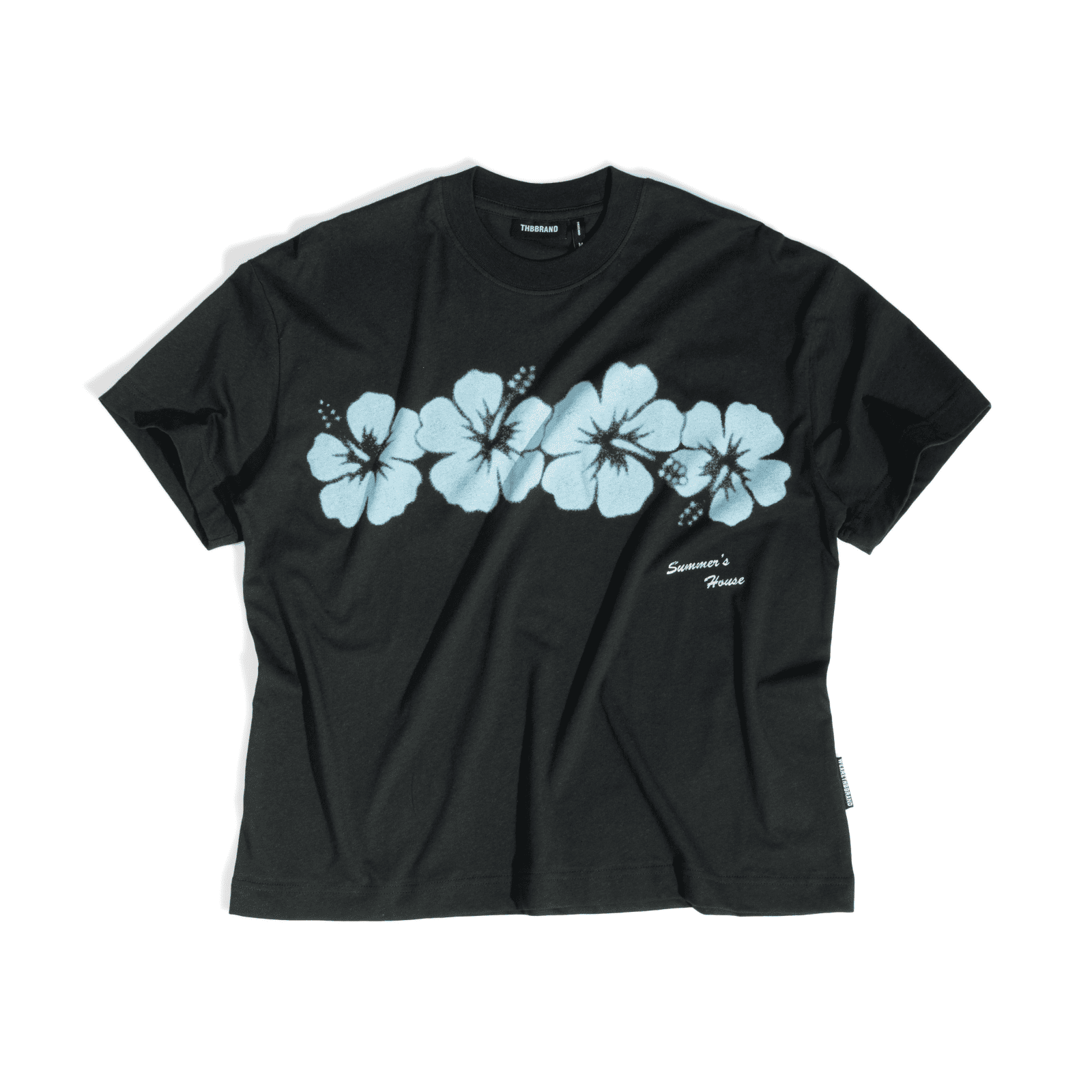 THBB HIBISCUS MIDNIGHT - BLACK WASH