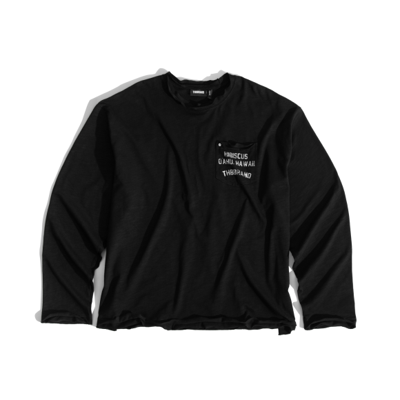 THBB O'AHU LONG SLEEVES - BLACK