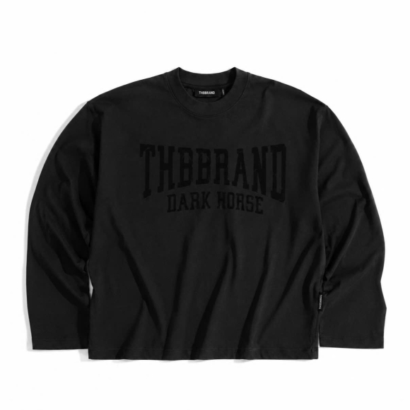 THBB DARK HORSE LONG SLEEVES - BLACK 