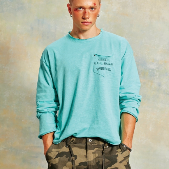 THBB O'AHU LONG SLEEVES - TIFFANY
