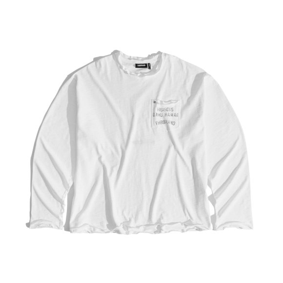 THBB O'AHU LONG SLEEVES - WHITE