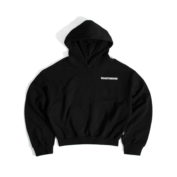 THBB BIGLOGO FLUFFY - BLACK