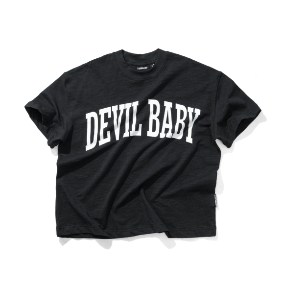 THBB DEVILBABY WITHLOVE P.E26 -CHARCOAL - 250GSM
