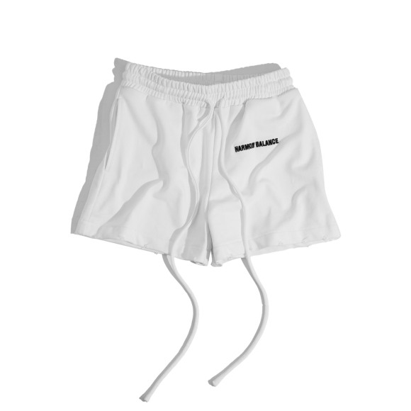 THBB SWEATSHORT FW25 - WHITE