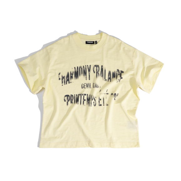 THBB BOXY HARMONY BALENCE SS26 - LEMON TEA - 250GSM