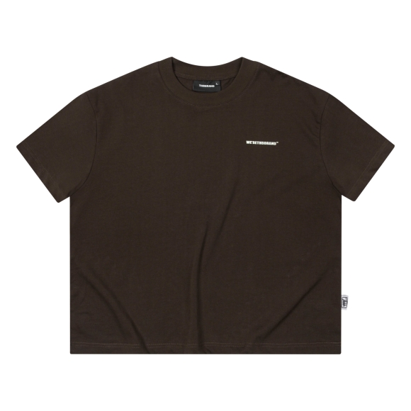 THBB BASIC V1 TSHIRT - DARK CHOCOLATE