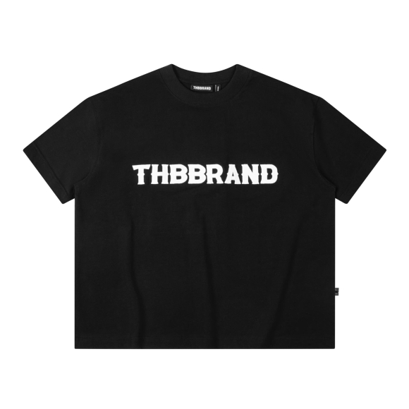 THBB CLASSIC LOGO TSHIRT  - BLACK