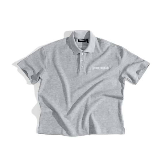 THBB POLO BASIC - PREMIUM GREY