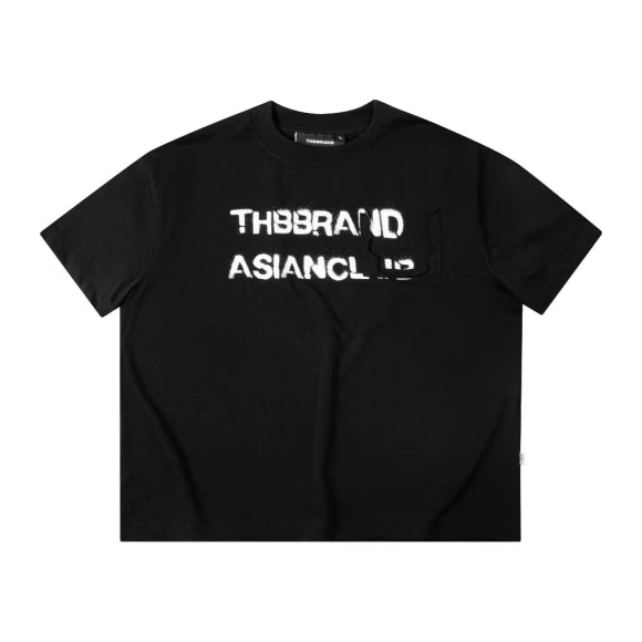 THBB TORN POCKET TSHIRT - BLACK