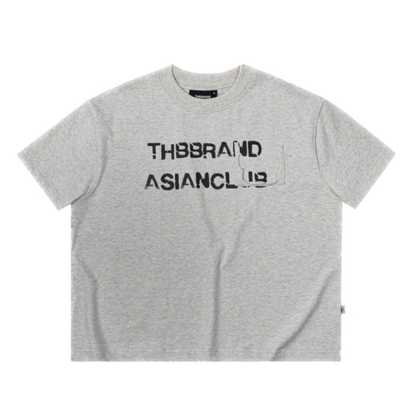 THBB TORN POCKET TSHIRT - PREMIUM GREY (280)