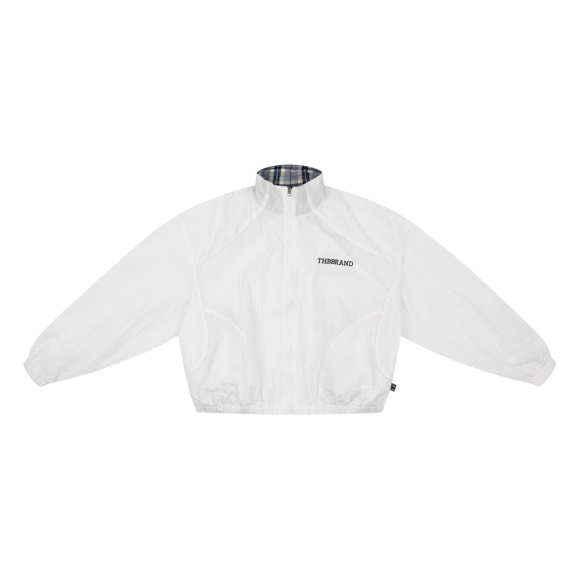 THBB NYLON JACKET - WHITE