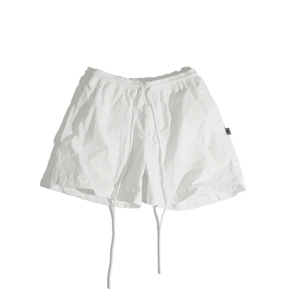 THBB NYLON SHORTS - WHITE