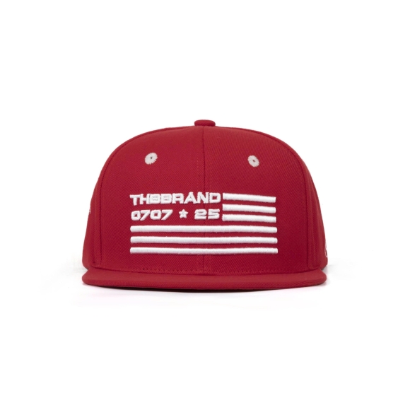 THBB FLAG SNAPBACK - RED