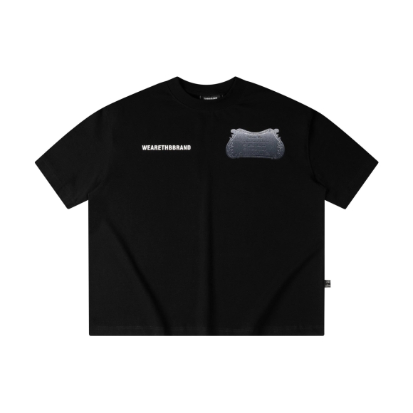 THBB SILENT ODE TSHIRT - BLACK