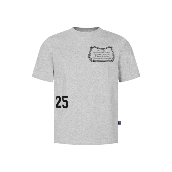 THBB SILENT ODE  FIT BODY TSHIRT - PREMIUM GREY