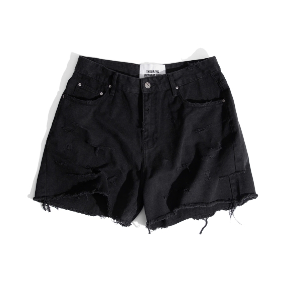 THBB SHORT HOME LESS - BLACK