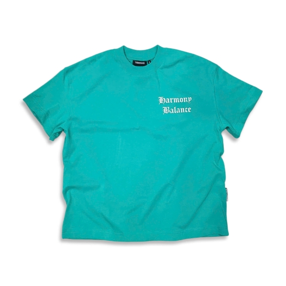 THBB BOXY HARMONY BALANCE BASIC TSHIRT - TIFFANY BLUE