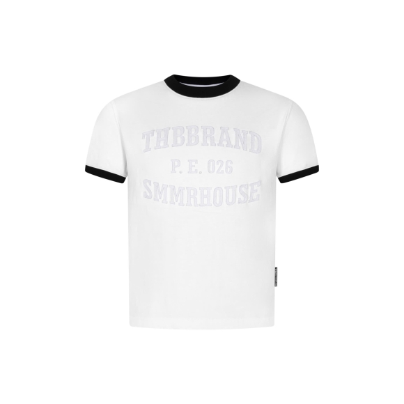 THBB RINGER TEE P.E26 -WHITE