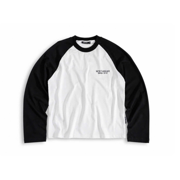 WRITTING RAGLAN - WHITE