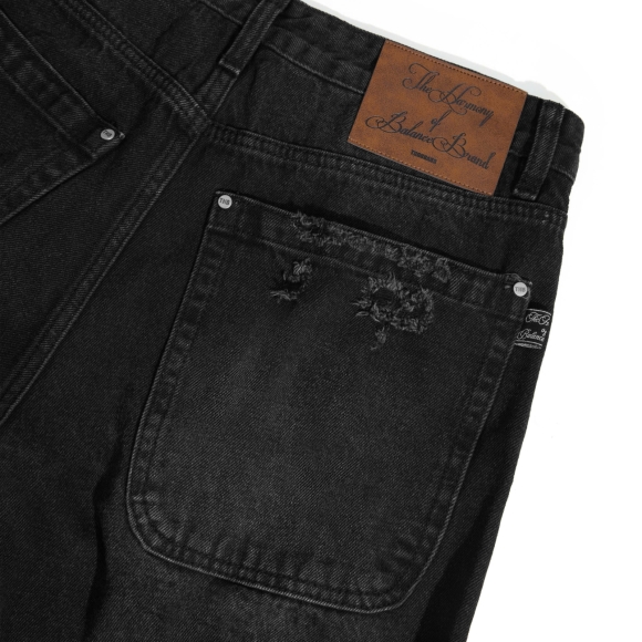 THBB OFFBEAT SHORTS - BLACK