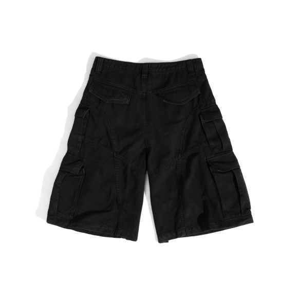 THBB BITCHIN BAGGY SHORT - BLACK WASHED