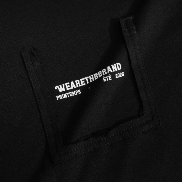 THBB LONG SLEEVES WITH LOVE -  BLACK 