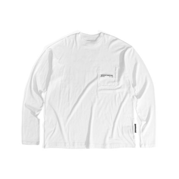 THBB LONG SLEEVES WITH LOVE -  WHITE