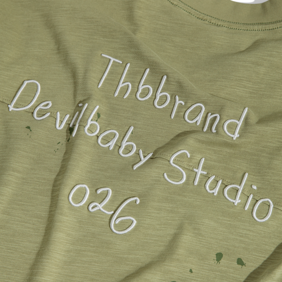 THBB WRITTING LONG SLEEVES - GREEN