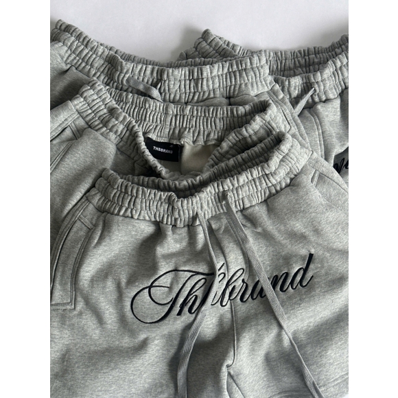 THBB BIG LOGO SHORTS - GREY