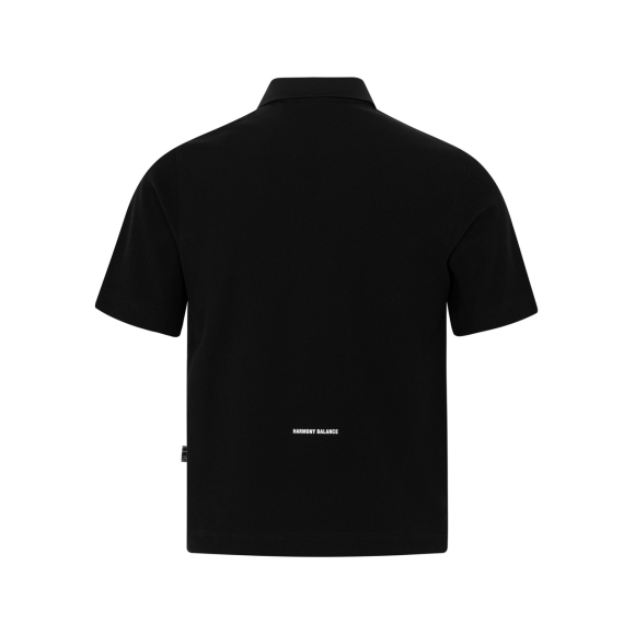  THBB POLO BODY FIT -BLACK