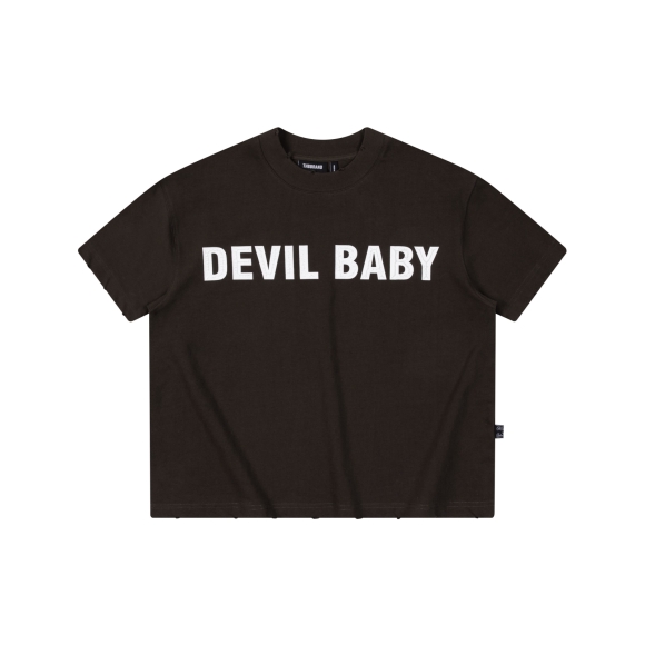 THBB GROUP OF DEVILBABY TSHIRT- DARK CHOCOLATE 