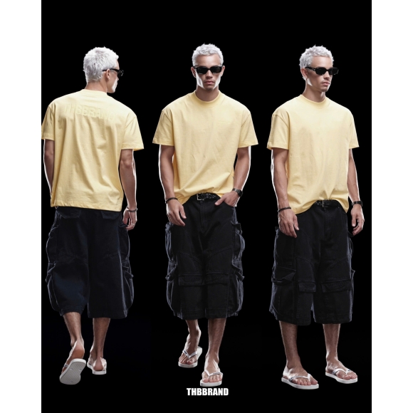 THBB CORE CLEAN FIT - YELLOW PASTEL