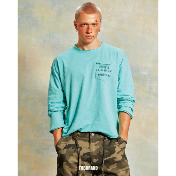 THBB O'AHU LONG SLEEVES - TIFFANY