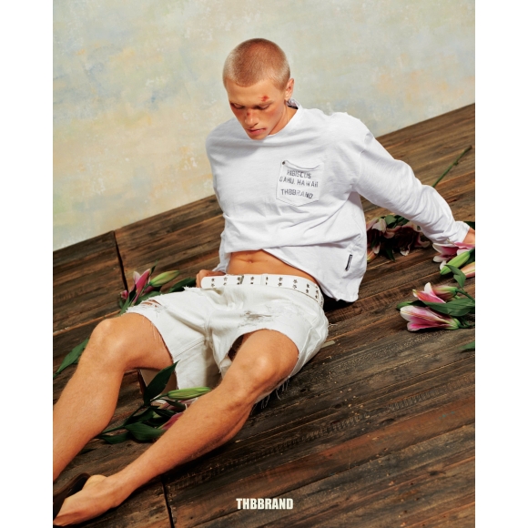 THBB O'AHU LONG SLEEVES - WHITE