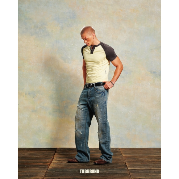 THBB CORE RAGLAN - LEMON TEA