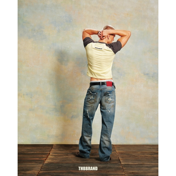 THBB CORE RAGLAN - LEMON TEA