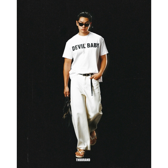 THBB GROUP OF DEVILBABY TSHIRT - WHITE
