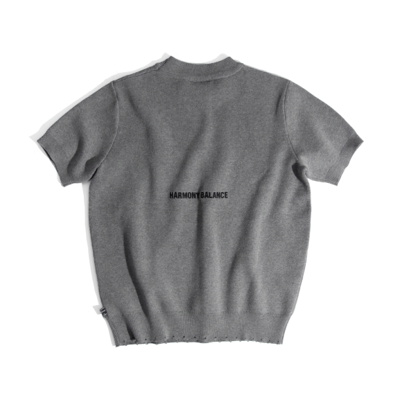 THBB BASIC KNIT TEE - PREMIUM GREY