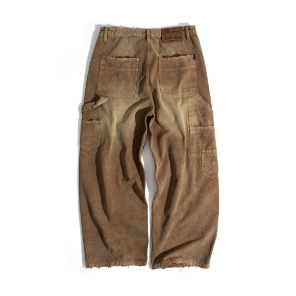 THBB CARPENTER VINTAGE SPLASH - BROWN WASHED