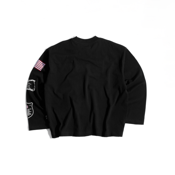 THBB LONG SLEEVE BADGE - BLACK