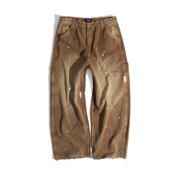 THBB CARPENTER VINTAGE SPLASH - BROWN WASHED