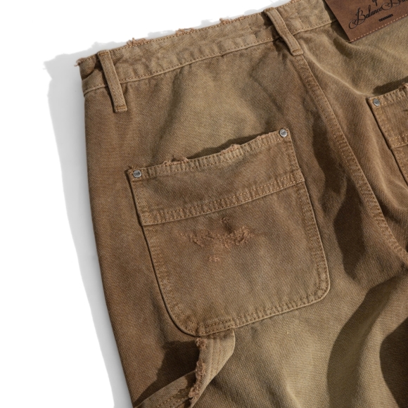 THBB CARPENTER VINTAGE SPLASH - BROWN WASHED