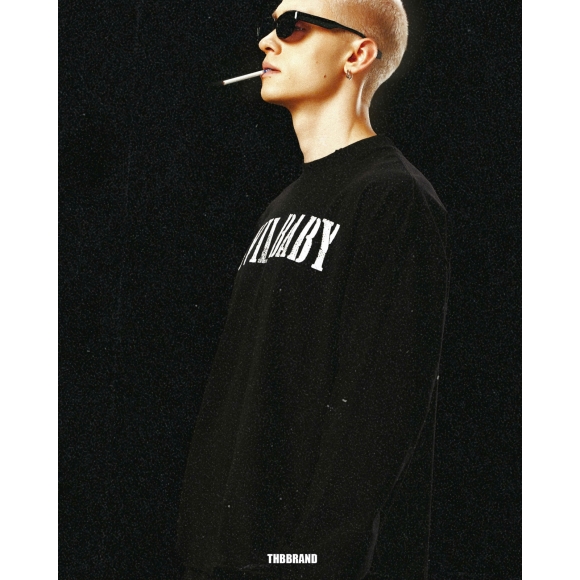 THBB DEVILBABY LONG SLEEVES  -BLACK