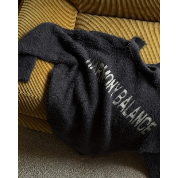 THBB POLO LONG SLEEVES KNIT - AURORA GREY