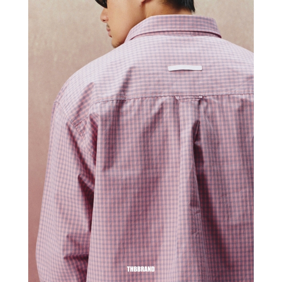 THBB STRIPED SHIRTS - COLD PINK