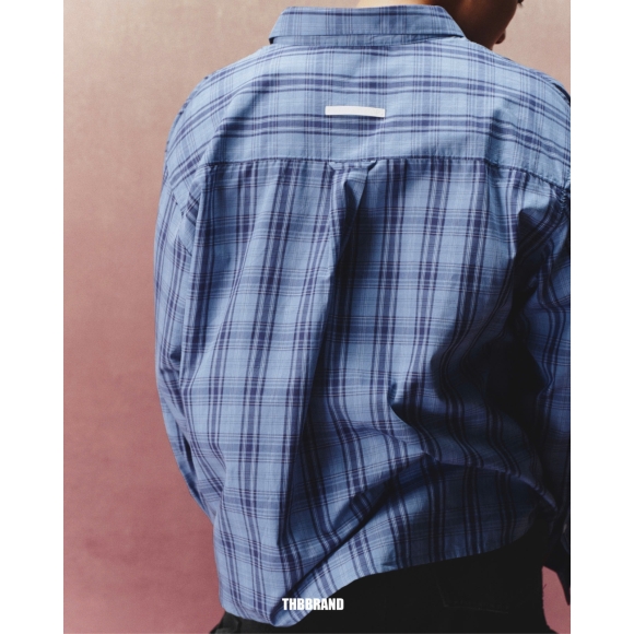 THBB STRIPED SHIRTS - BLUE