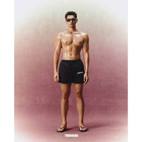 THBB BASIC NYLON SHORT 26 - BLACK