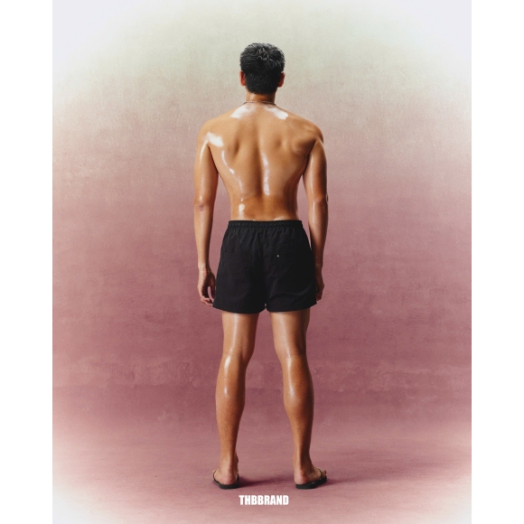 THBB BASIC NYLON SHORT 26 - BLACK