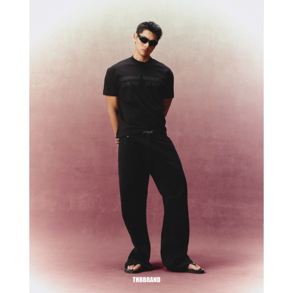 THBB BOOTCUT CITY BOY - BLACK