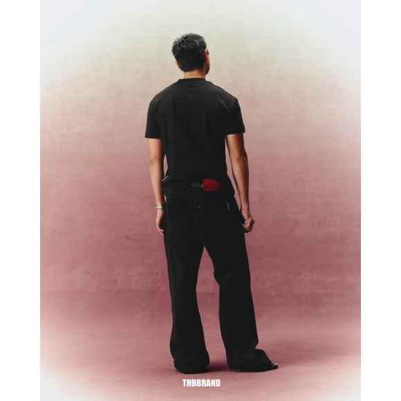 THBB BOOTCUT CITY BOY - BLACK